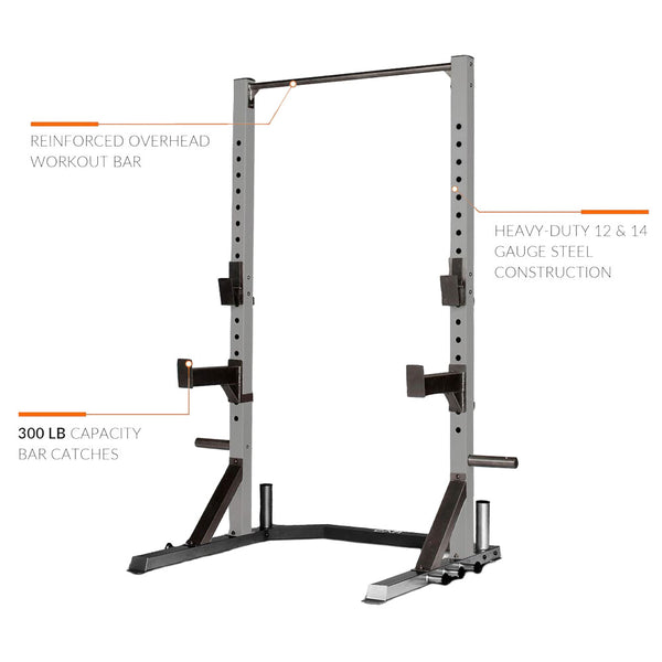 CAP Strength Deluxe Home Gym Power Rack with Pull-Up Bar