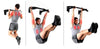 Wall Mounted Pull Up Bar for Upper Body Training