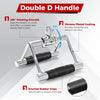 Cable Machine Attachment Set with LAT Pulldown, Row & Tricep Handles