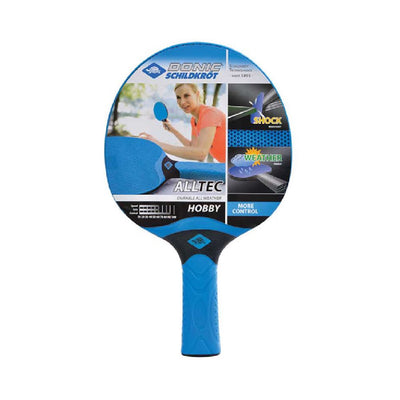 Table Tennis Paddle by DONIC Alltec Hobby All-Weather TT Bat