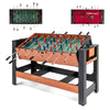 Dual Swivel 2-in-1 Games Table with Table Football & Billiards