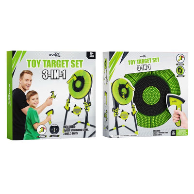 Evo-X 3-in-1 Kids Toy Target Game Set