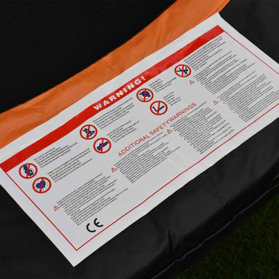 Evo-X Trampoline with Zip Netted Enclosure – 10ft