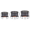 Evo-X Trampoline with Zip Netted Enclosure – 10ft