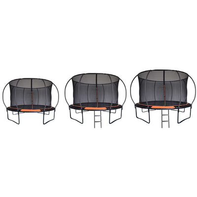 Evo-X Trampoline with Zip Netted Enclosure – 10ft