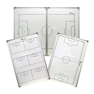 Foldable Football Tactics Board with Magnets, Pens, Eraser & Carry Case