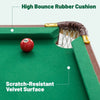 Folding Billiards Table with Reinforced Playing Frame & Adjustable Feet