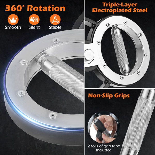Forearm, Wrist & Grip Strength Trainer with Adjustable Resistance