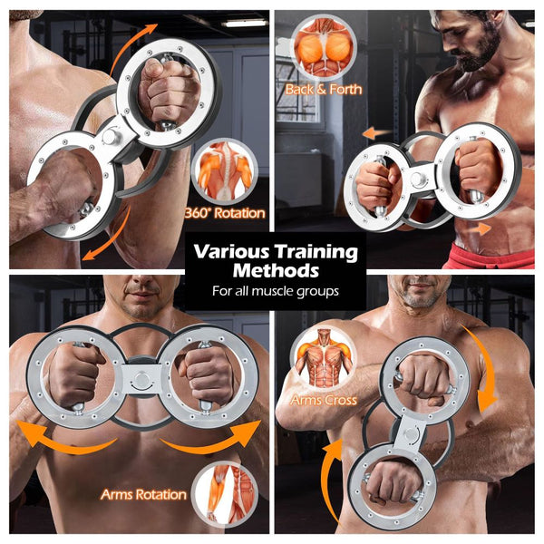 Forearm, Wrist & Grip Strength Trainer with Adjustable Resistance