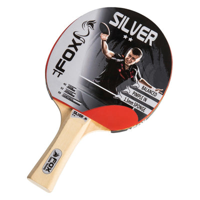 FOX TT Silver Table Tennis Bat with 1.5mm Sponge