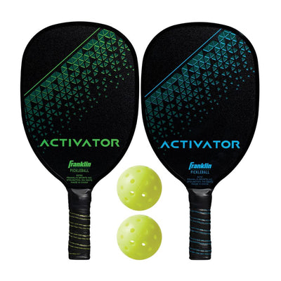 Franklin Activator Series Wooden Pickleball Paddles – Black/Blue