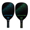 Franklin Activator Series Wooden Pickleball Paddles – Black/Green