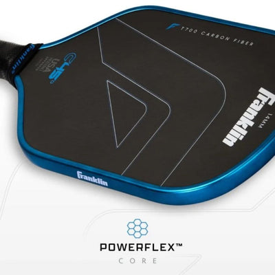 Franklin C45° Carbon Hybrid Series Pickleball Paddle – 14mm – Blue