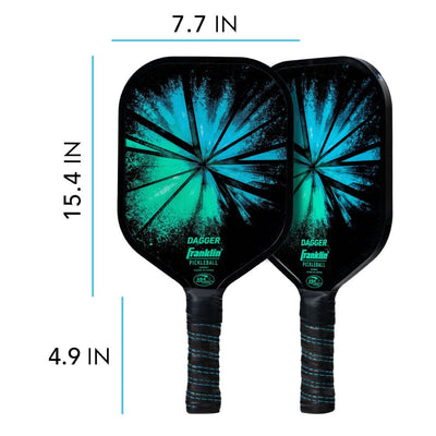 Franklin Dagger Series 2-Player Pickleball Paddle & Ball Set
