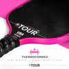 Franklin FS Tour Tempo Pickleball Paddle Series – 14mm & 16mm – Blue/Grey/Pink