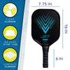 Franklin Jet Aluminium Pickleball Paddle – Dual-Plated Precision Series