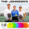 Franklin Outdoor X-40 Pickleballs – Official US Open Ball – Purple