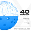 Franklin Outdoor X-40 Pickleballs – Official US Open Ball – Blue