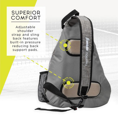 Franklin Pickleball X-Performance Sling Bags – Grey