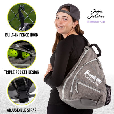 Franklin Pickleball X-Performance Sling Bags – Grey