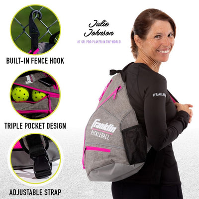 Franklin Pickleball X-Performance Sling Bags – Pink