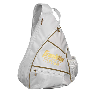 Franklin Pickleball X-Performance Sling Bags – White/Gold