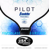 Franklin Pilot Pickleball Paddle Series – MaxGrit Composite Surface – Blue/White