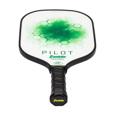 Franklin Pilot Pickleball Paddle Series – MaxGrit Composite Surface – Green/White