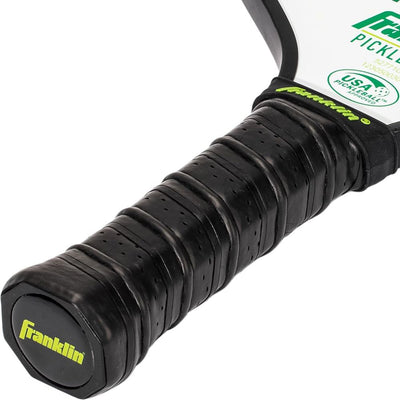 Franklin Pilot Pickleball Paddle Series – MaxGrit Composite Surface – Green/White