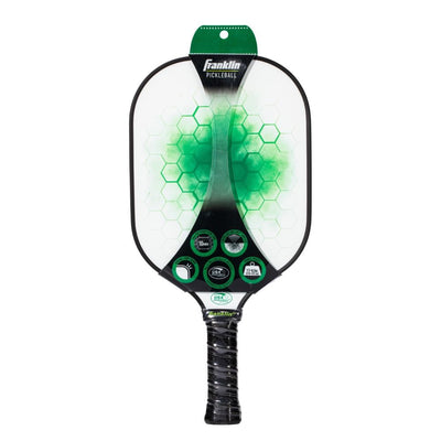 Franklin Pilot Pickleball Paddle Series – MaxGrit Composite Surface – Green/White