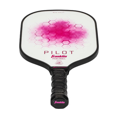 Franklin Pilot Pickleball Paddle Series – MaxGrit Composite Surface – Pink/White