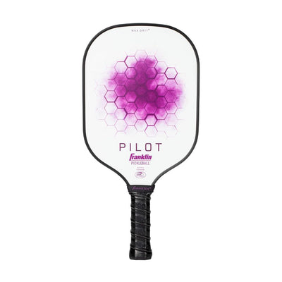 Franklin Pilot Pickleball Paddle Series – MaxGrit Composite Surface – Purple/White