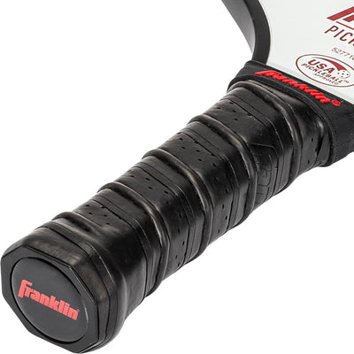 Franklin Pilot Pickleball Paddle Series – MaxGrit Composite Surface – Red/White