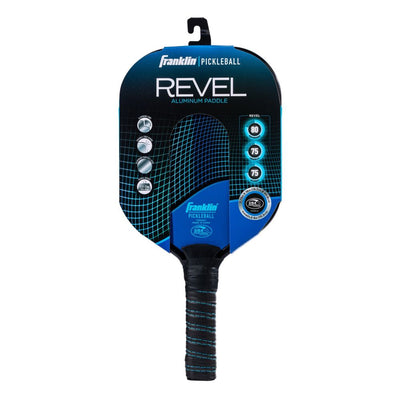 Franklin Revel Pickleball Paddle with Dual-Plated Aluminium Construction – Blue