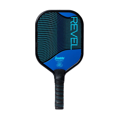 Franklin Revel Pickleball Paddle with Dual-Plated Aluminium Construction – Blue
