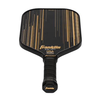 Franklin Signature Pro Carbon Fibre Paddle Range – MaxGrit Performance Series – 13mm – Black/Gold