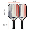 Franklin Signature Pro Carbon Fibre Paddle Range – MaxGrit Performance Series – 13mm – White
