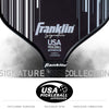 Franklin Signature Pro Carbon Fibre Paddle Range – MaxGrit Performance Series – 16mm – Black