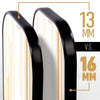 Franklin Signature Pro Carbon Fibre Paddle Range – MaxGrit Performance Series – 16mm – Black/Gold