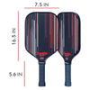 Franklin Signature Pro Carbon Fibre Paddle Range – MaxGrit Performance Series – 16mm – Navy