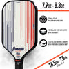 Franklin Signature Pro Carbon Fibre Paddle Range – MaxGrit Performance Series – 16mm – White