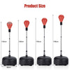 Freestanding Adjustable Punching Bag with Stand & Boxing Gloves