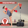 Freestanding Adjustable Punching Bag with Stand & Boxing Gloves