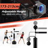Freestanding Boxing Speed Trainer with 360° Spinning Bar & Punching Bag