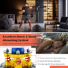 Freestanding Boxing Speed Trainer with 360° Spinning Bar & Punching Bag