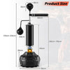 Freestanding Boxing Speed Trainer with 360° Spinning Bar & Punching Bag