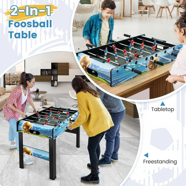 Freestanding Table Football with Removable Legs