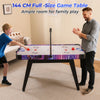 Full-Size Air Hockey Games Table with Electronic Scoring