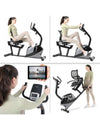 Recumbent Magnetic Exercise Bike with 8 Resistance Levels