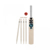 GM Diamond Junior Cricket Set with Bat, Ball, Stumps in White